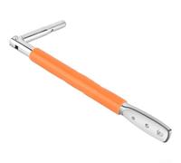 Outil de torsion multifonction pour clôture avec construction en acier et poignée ergonomique pour enrouler et sécuriser les câbles