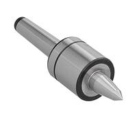 Outil de tour à bois Live Center 60 ° Morse Tapered Turn Revolving MK2 - 1 Fente Tailstock