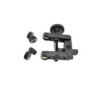 Outil de tour en métal à tige de 10 mm, rouleaux de 9 mm de largeur, alignement précis pour finition industrielle, projets de texturation, outil de travail des métaux