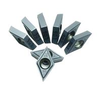 outil de tournage 10 pièces DCMT11T304 DCMT11T308 SM IC907/IC908 Insert en carbure interne dcmt 11t304 outil de tour insertion de tournage outil de tour CNC outils de tour(DCMT11T308 SM IC907)