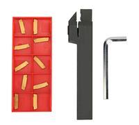 Outil de tournage CNC, Porte Outillage MGMN200 MGEHR1616-2 100mm Tour CNC Porte-Outil de Tournage Outil Lame Insérer Barre d'Alésage pour Acier Inoxydable