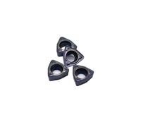outil de tournage Coupe-tour CNC WCMX030208 WCMX040208 WCMT050308 WCMT06T308 WCMT080412-SF TF618, Inserts en acier trempé, 10 pièces outils de tour(WCMT06T308 SF TF618)