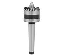 Outil de Tournage de Tour à Bois à Roulement Robuste Centre de Contre-pointe en Métal Robuste et Durable pour les Tours à Bois et à Métaux(MT2)