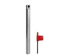 Outil de tournage du bois en alliage d'acier avec insert en carbure et clé à molette, poignée en aluminium, travail du bois