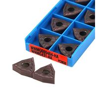 Outil de tournage externe à plaquette en carbure 10 pièces WNMG080404-HA PC9030 outil de tournage externe en carbure outils tour CNC