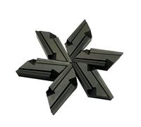Outil de tournage externe for usinage de l'acier inoxydable, 10 pièces, KNUX160405R LD8850 LD8520(KNUX160405R LD8850)