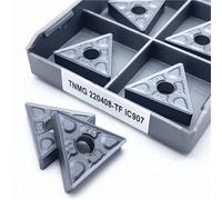 Outil De Tournage Externe, Inserts En Carbure, Tour CNC TNMG 220404 220408 IC908, Outils Coupe, 10 Pièces, TNMG220404 TNMG220408 TF IC907 Plaquettes de Carbure CNC(TNMG220408-TF IC907)