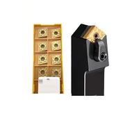 Outil de tournage externe, support tour, Inserts en carbure CNMG12, ensemble d'outils machines-outils coupe MCMNN Plaquettes de Carbure CNC(120404 ue6020,MCMNN2525M12-100)