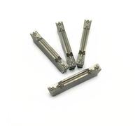 outil de tournage Inserts de rainurage MGMN300 MGMN400 M H01, lame de tour, outil de coupe en carbure CNC MGMN insertion en carbure 10 pièces outils de tour(MGMN300-M H01)