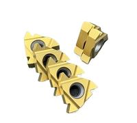 outil de tournage Inserts en carbure MMT16ER MMT16IR AG55/AG60 VP15TF/US735/UE6020, filetage interne et externe, outils de coupe de tournage 10 pièces outils de tour(MMT16IR AG55 UE6020)