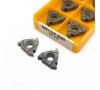 outil de tournage Outil de coupe de filetage, outil de tour, MMT16IR MMT16ER AG60 VP15TF UE6020, Inserts en carbure CNC MMT16IR/ER, 10 pièces outils de tour(MMT16IR AG60 VP15TF)