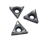 outil de tournage Outil de coupe interne CNC en aluminium et cuivre, insertion de tournage, TCGT110202 TCGT110204 TCGT110208 AK H01, 10 pièces outils de tour(TCGT110208-AK H01)