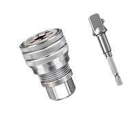 Outil de tournevis à tête hexagonale et boulons de 10 à 19 mm pour clé à douille universelle réglable de 3/8"