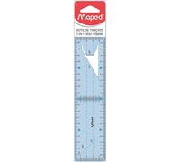 Outil De Traçage 2 En 1 - Règle 20 Cm - Equerre 45° Et 60° - Incassable - Maped