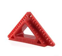Outil de traçage de fenêtre et de porte, paramètres décalés double face | Plastique, décalages de 6,35 mm, fonctionnement mains libres, orange haute visibilité, lot de 2 pour alignement parallèle des