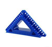 Outil de traçage de fenêtre et de porte, paramètres décalés double face | Plastique, décalages de 6,35 mm, fonctionnement mains libres, orange haute visibilité, lot de 2 pour alignement parallèle des