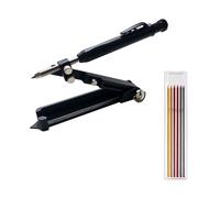 Outil De Traçage Multifonctionnel Outil De Traçage En Alliage D'aluminium Avec Boussoles À Trous Profonds Profiler Floor Angler