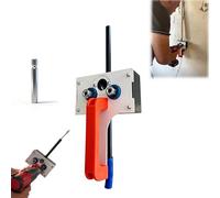 Outil de traction de câble efficace, extracteur de fil pour un câblage facile dans les conduits, dispositif de filetage magnétique pour installations électriques (orange)