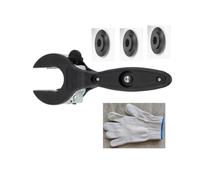 Outil de tranchage de tuyau de résistance industrielle avec poignée ergonomique et cutter de rechange inclus Outil de coupe de tuyaux en métal à cliquet professionnel