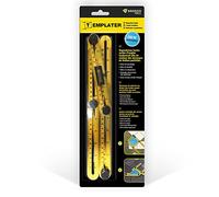 Outil de transfert de mesure et de formes - Règle avec plusieurs angles réglables - Niveau à bulle inclus