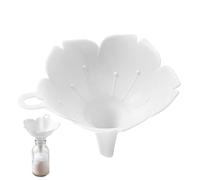 Outil de transfert de poudre liquide, entonnoir en forme de fleur de cerisier, séparateur multifonction pour huile d'olive, huiles d'arachide, distribution de fluides, aide au versement de cuisine, A