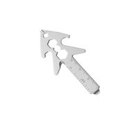 Outil de transport quotidien en acier inoxydable - Outil de sculpture pliable - Compact - Engrenages de survie - Tournevis de poche