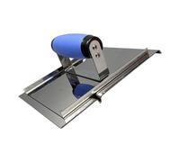 Outil de travail du béton polyvalent avec antidérapant | Meulage d'angle et coupe des bords en acier inoxydable, ergonomique pour une finition et une coupe en douceur des bords