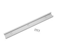 Outil de travail du bois de fixation de dalle coulissante de gabarit de voie d'onglet de fente en t d'alliage d'aluminium pour des artisans de bricolage (Goulotte de 0,5 m avec visserie inox)