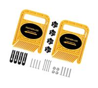 Outil de travail du bois électrique circulaire avec panneau de plumes intégré pour améliorer la stabilité dans les travaux manuels de meubles retournés sur la table