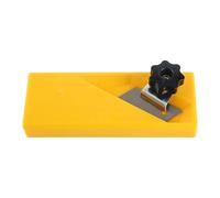 Outil de travail du bois raboteuse de chant professionnelle pour cloisons sèches coupe rapide sans bavures pour plaques de plâtre planche de bois plastique ABS métal 155mm 145mm (Type A)