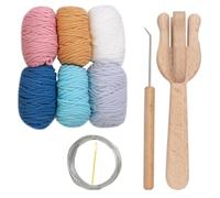 Outil de tressage - Fourchette à tricoter pour la fabrication de cordons, tressage et tricot