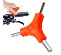Outil de triangle de réparation de vélo: clé hexagonale multifonctionnelle, clé externe de type Y | Outil de combinaison en acier pour vélo de route, tête All