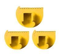 Outil de tricot Edge Lock, règle de matelassage multifonction, appareil de mesure d'aiguille à tricoter 2/3/4 mm, guide de pouce de précision pour les femmes débutantes artisanes à la maison,