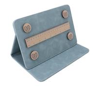 Outil de tricot porte-tableau, outils de bricolage, aiguilles pliables, support de motif de crochet, accessoires de tricot pour le crochet et le point de croix (Bleue)