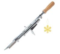 Outil de tuftage manuel | Rug Maker Cut-Flor Tufting Tool en acier inoxydable Manuel de machine - Accessoire de fabrication de tapis avec poignée en bois, portable pour bricoleurs et professionnels