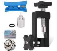Outil de Tuyau Hydraulique pour Vélo, Tuyau Hydraulique du Chasseur D'aiguilles avec Coupeur, Outil D'Insertion De Pilote D'Aiguille, pour le Montage de Tiges D'aiguilles, Vélo de Toute