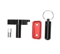 Outil de verrouillage de port OBD en alliage d'aluminium, dispositif de verrouillage de protection de port OBD antivol, convient à la plupart des voitures, SUV, camions,