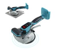 Outil de vibration de carrelage compatible avec batterie Makita 18 V/21 V, machine de nivellement de vibration portable sans fil avec 8 vitesses et affichage numérique pour sol carrelage mur (batterie