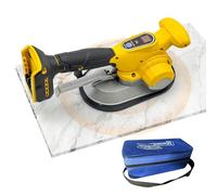 Outil de vibration de carrelage pour batterie Dewalt 20 V avec ventouse de 19,5 cm, vibromasseur de nivellement pour carrelage mural de brique 200 kg, outil vibrant à 6 niveaux 33 000 tr/min (pour