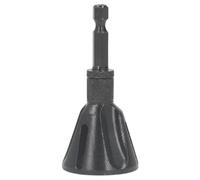 Outil d'ébavurage à chanfrein externe outil professionnel d'élimination des bavures de haute dureté tige à dégagement rapide 3/16 pouces-1 pouce applicable à tous les mandrins