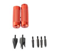 Outil d'ébavurage de chanfrein de boîtier, outil multifonction de poche efficace pour la préparation au rechargement