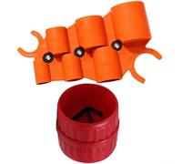 Outil d'ébavurage de tuyau, kit de jauge de profondeur 6 en 1 pour faciliter la plomberie, alésage, chanfrein interne externe