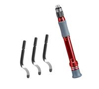 Outil d'ébavurage ergonomique en alliage d'aluminium avec 3 extracteurs d'ébavurage pour le métal et le bois Outil d'ébavurage en alliage d'aluminium