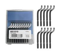 Outil d'ébavurage pour métal - Coupe-ébavurage antidérapant avec poignée ergonomique - Équipement d'ébavurage industriel - Kit d'outils d'ébavurage respectueux de l'environnement pour engrenages