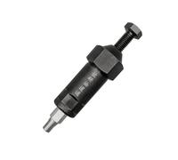 Outil Déblocage ur Lourd en Métal Extrémité Filée Tige Cylindrique pour Désobstruer les Canaux Lubrification Dans les Systèmes Mécaniques Atelier, Tige Courte, Longueur 14,2 Cm