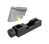 Outil d'écartement de bougie d'allumage avec jauge d'épaisseur pour bougie d'allumage 10/12/14/16 mm Noir