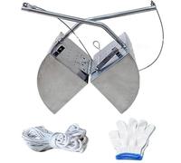 Outil d'échantillonnage de boues - Kit de collecte de boue de 3 L avec sortie pour échantillonnage de sédiments en rivière, lac, réservoir