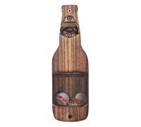 Outil décoratif mural en bois vintage | Fendeur rustique pour bière et soda, appareils de cuisine muraux pour bar, garage, terrasse, caverne, cadeau pour hommes et femmes