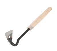 Outil D'écorçage du Bois à Lame Courbe avec Manche en Bois | Acier et Bois, Entretien Après Taille, Jardinage Compact, pour Pêchers et Maintenance du Jardin