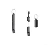 Outil d'éjection de plateau de carte SIM portable avec brosse de nettoyage et porte-clés pour smartphone, tablette et appareil photo en alliage d'aluminium orange (noir)